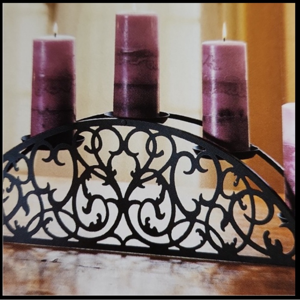 PartyLite Couture Hearthside Candle Holder - Picture 7 of 11